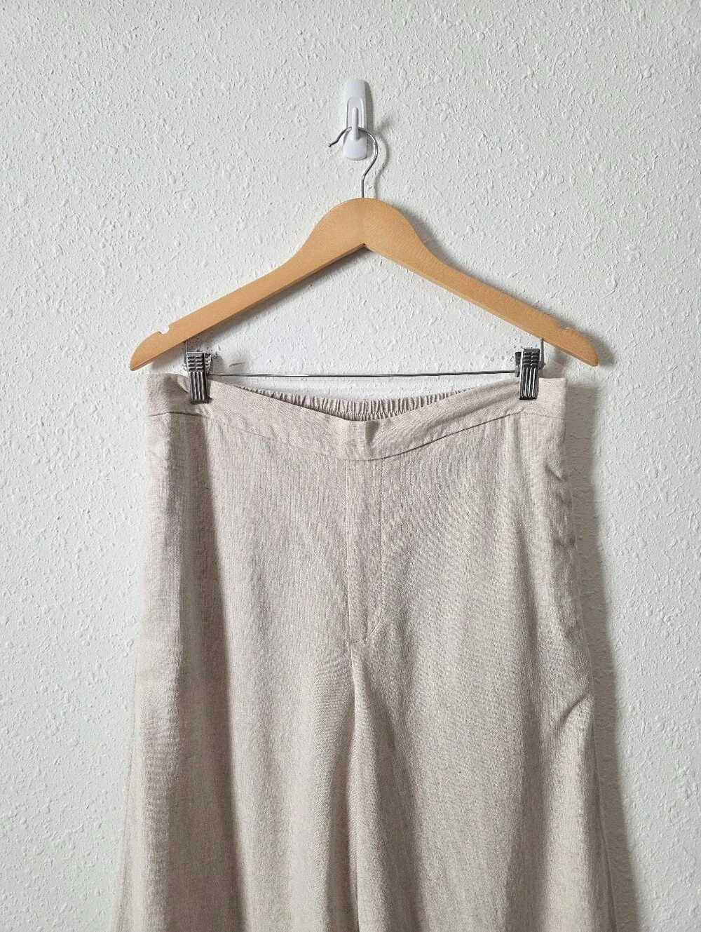 Banana Republic Linen Blend Wide Leg Pants M